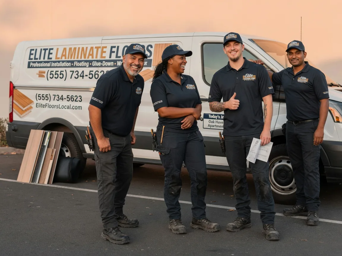 Laminate flooring installation company in Rossiter, PA
